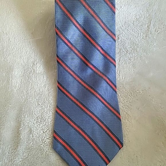 Vintage Brooks Brothers Makers All Silk Men's Repp Regimental Stripe Necktie - Picture 5 of 16